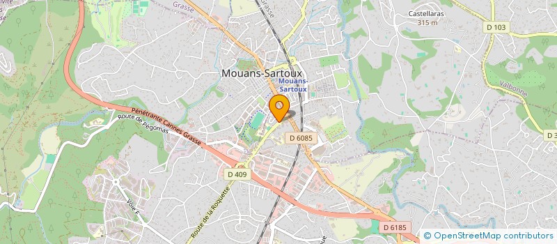 localisation de l'entreprise MADAME LAETITIA BARBOTTE à MOUGINS