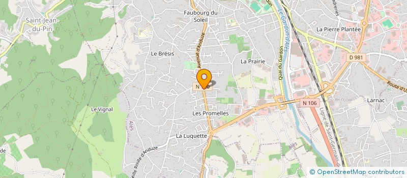 localisation de l'entreprise MADAME LAETITIA BARRANCO à ALES