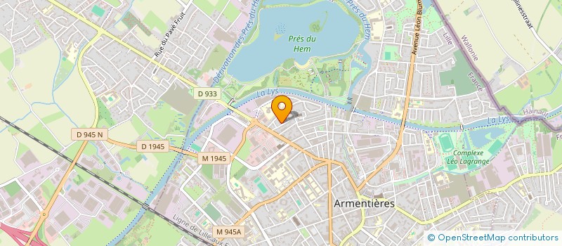 localisation de l'entreprise MADAME LAETITIA BARRAS  ARMENTIERES