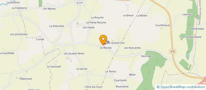 localisation de l'entreprise MADAME LAETITIA BARRAULT à BAZOCHES-SUR-HOENE