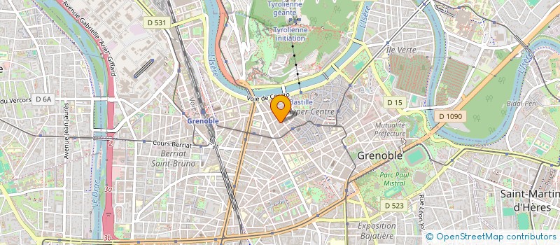 localisation de l'entreprise MADAME LAETITIA BARRILE à GRENOBLE