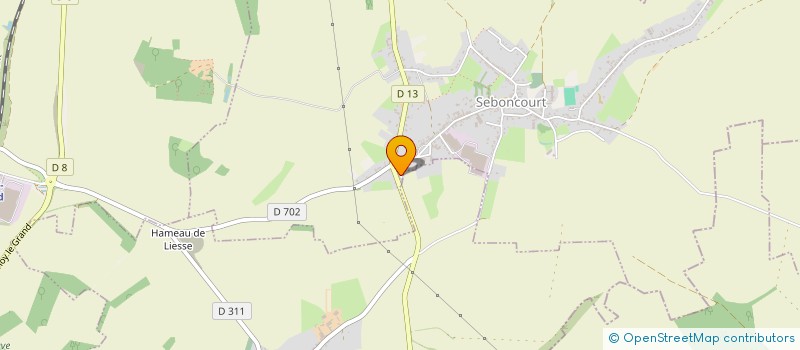 localisation de l'entreprise MADAME LAETITIA BASSO  SEBONCOURT