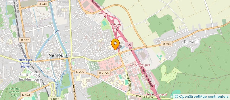 localisation de l'entreprise MADAME LAETITIA BASSONVILLE  NEMOURS