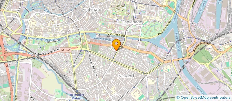 localisation de l'entreprise MADAME LAETITIA BAUMGARTEN à STRASBOURG