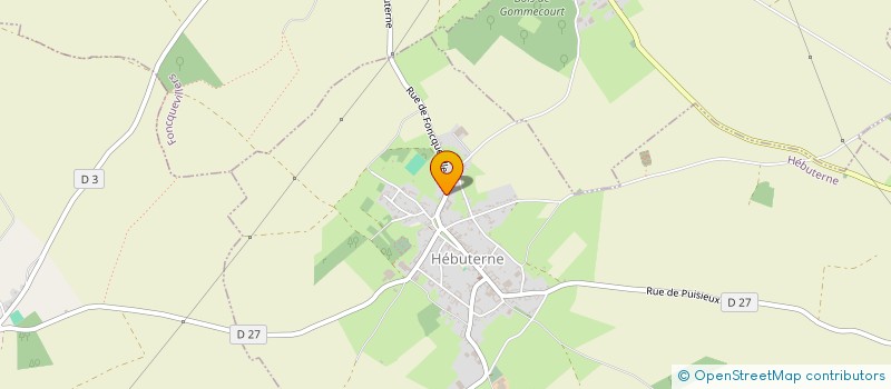 localisation de l'entreprise MADAME LAETITIA BAUWIN  HEBUTERNE