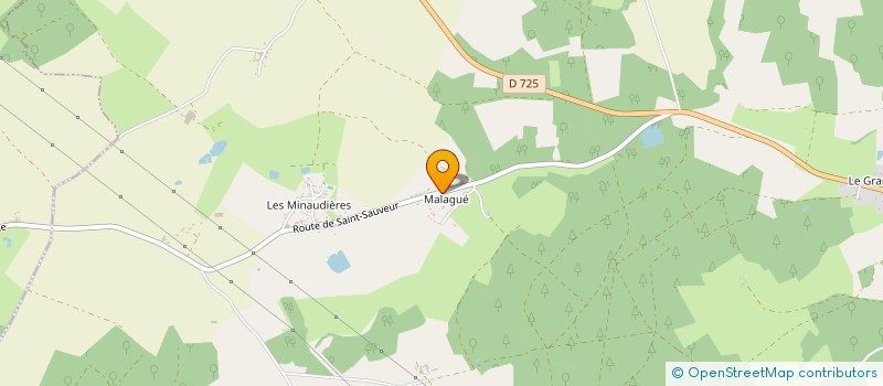localisation de l'entreprise MADAME LAETITIA BAXS à COUSSAY-LES-BOIS