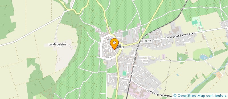 localisation de l'entreprise MADAME LAETITIA BEAUDOUX à BLANCS-COTEAUX