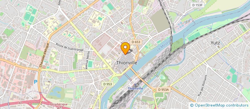 localisation de l'entreprise MADAME LAETITIA BECKER à THIONVILLE