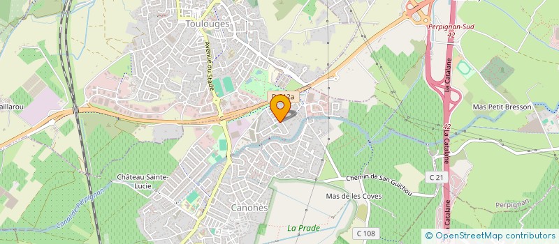 localisation de l'entreprise MADAME LAETITIA BECQUET  CANOHES