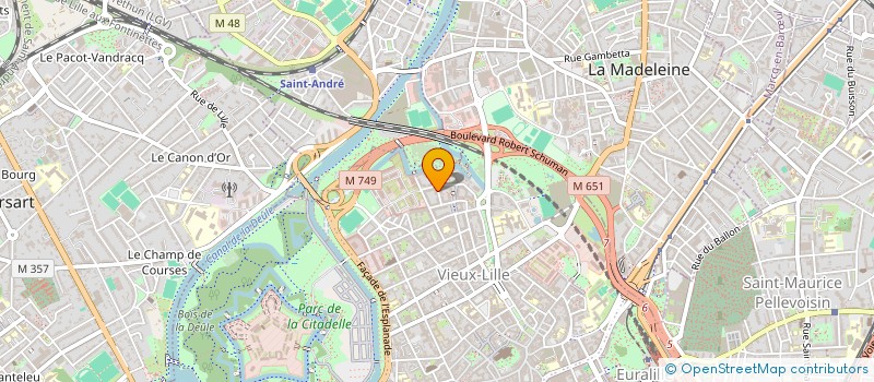localisation de l'entreprise MADAME LAETITIA BEHAGLE à LILLE