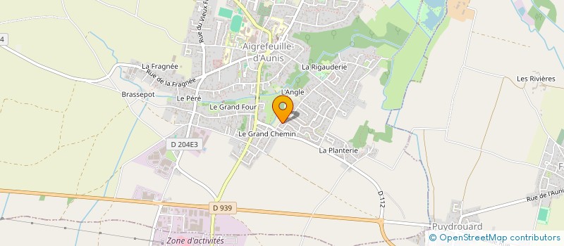 localisation de l'entreprise MADAME LAETITIA BEILLEROT  AIGREFEUILLE-D'AUNIS