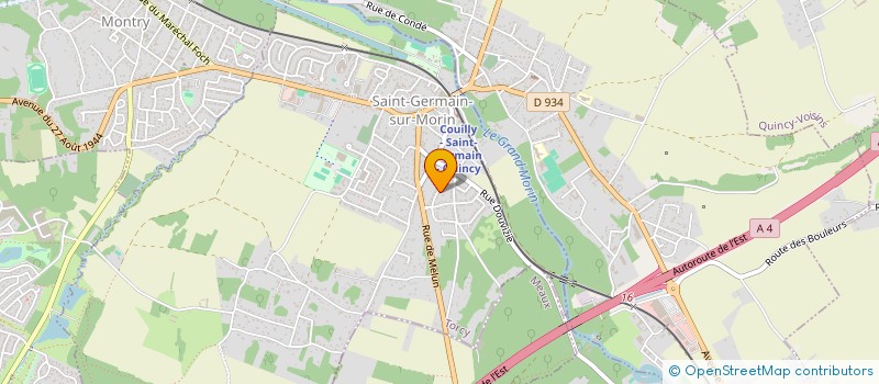 localisation de l'entreprise MADAME LAETITIA BELMOKHTAR  SAINT-GERMAIN-SUR-MORIN