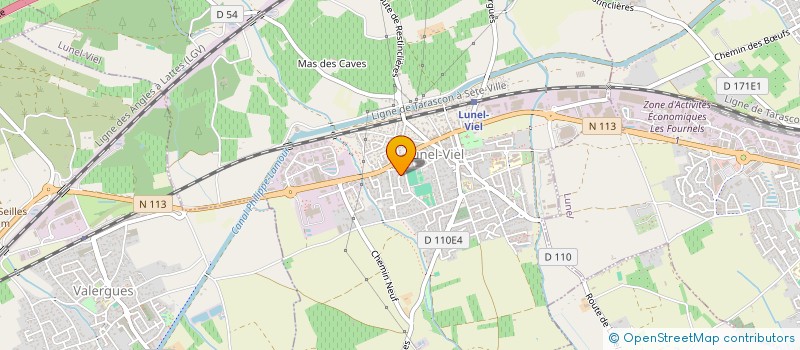 localisation de l'entreprise MADAME LAETITIA BENAVENT à LUNEL-VIEL