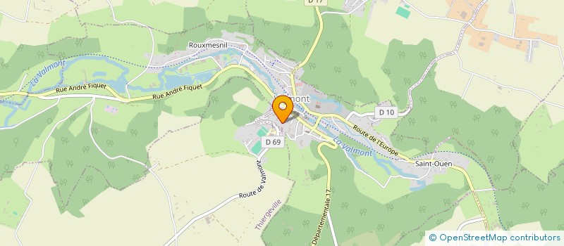 localisation de l'entreprise MADAME LAETITIA BENDJAFER  VALMONT