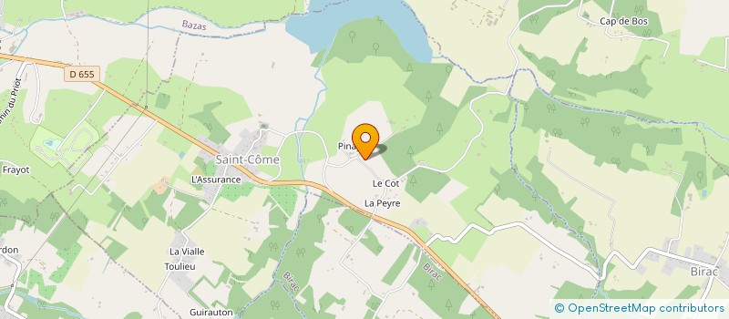 localisation de l'entreprise MADAME LAETITIA BERGEY  SAINT-COME