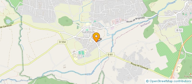 localisation de l'entreprise MADAME LAETITIA BERGUER  GAREOULT