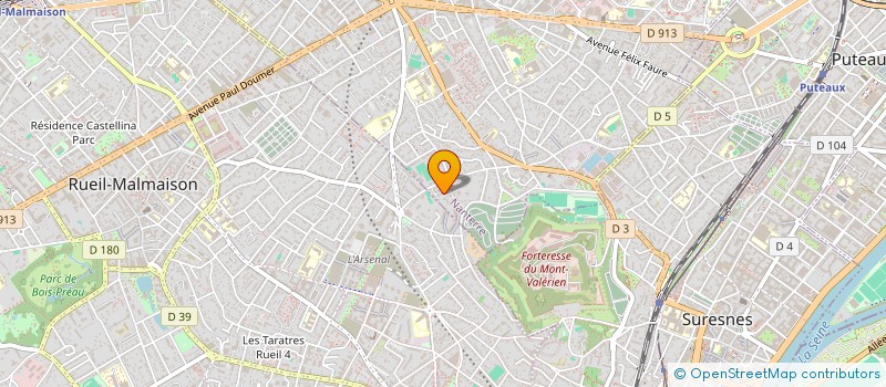 localisation de l'entreprise MADAME LAETITIA BERTHET  NANTERRE