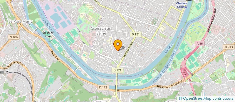 localisation de l'entreprise MADAME LAETITIA BERTIN à CROISSY-SUR-SEINE