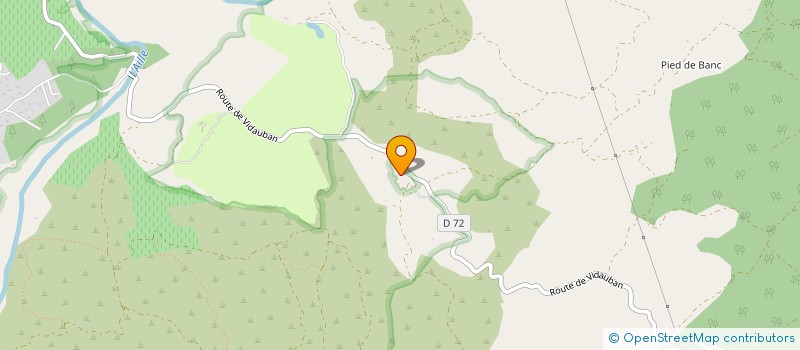 localisation de l'entreprise MADAME LAETITIA BERTON  VIDAUBAN