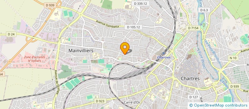 localisation de l'entreprise MADAME LAETITIA BES à MAINVILLIERS