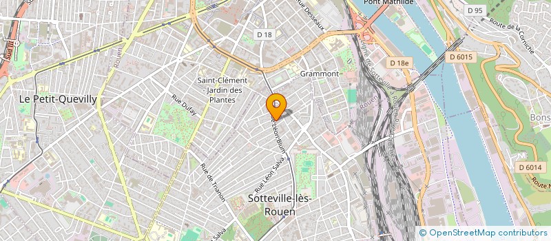 localisation de l'entreprise MADAME LAETITIA BETTEGA  SOTTEVILLE-LES-ROUEN