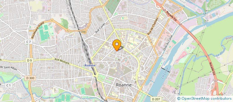 localisation de l'entreprise MADAME LAETITIA BIAUT  ROANNE