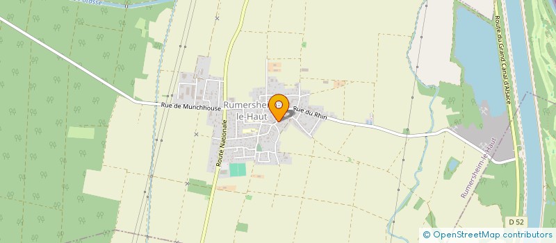 localisation de l'entreprise MADAME LAETITIA BIENVENU  RUMERSHEIM-LE-HAUT