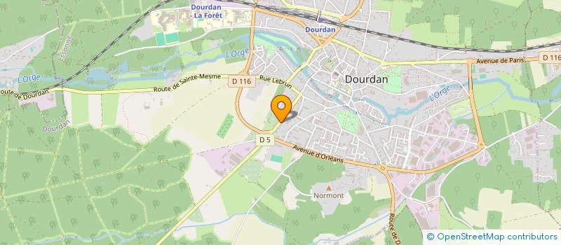 localisation de l'entreprise MADAME LAETITIA BIFOLCHI  DOURDAN