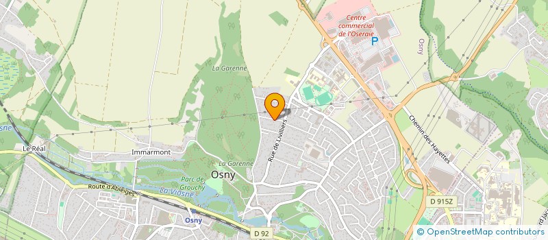 localisation de l'entreprise MADAME LAETITIA BIGAND à OSNY
