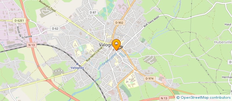localisation de l'entreprise MADAME LAETITIA BIHEL à VALOGNES