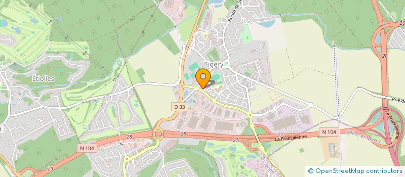 localisation de l'entreprise MADAME LAETITIA BILLARD  TIGERY