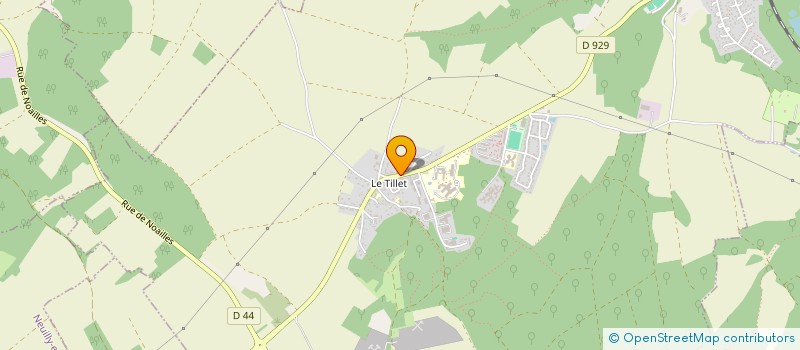 localisation de l'entreprise MADAME LAETITIA BINET  CIRES-LES-MELLO