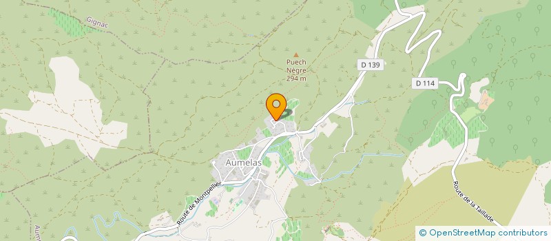 localisation de l'entreprise MADAME LAETITIA BLANC  USCLAS-D'HERAULT