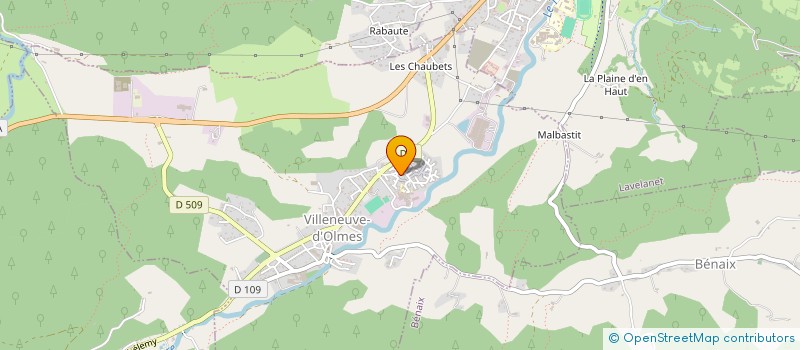 localisation de l'entreprise MADAME LAETITIA BLASCO à VILLENEUVE-D'OLMES