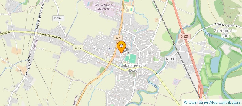 localisation de l'entreprise MADAME LAETITIA BLAZY à LABARTHE-SUR-LEZE