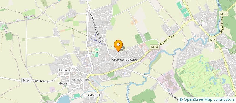 localisation de l'entreprise MADAME LAETITIA BOGAS à AUSSONNE
