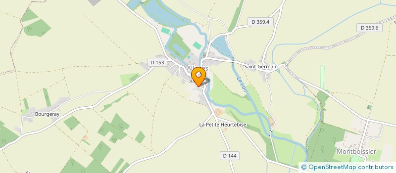 localisation de l'entreprise MADAME LAETITIA BOHORC à ALLUYES