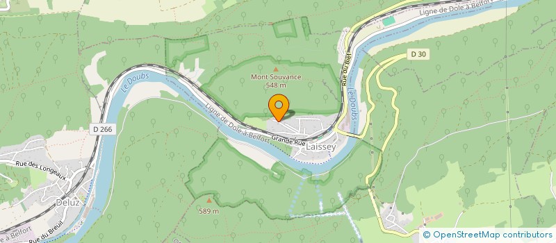 localisation de l'entreprise MADAME LAETITIA BOILEAU  LAISSEY