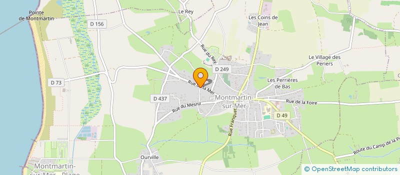 localisation de l'entreprise MADAME LAETITIA BOILLET  MONTMARTIN-SUR-MER