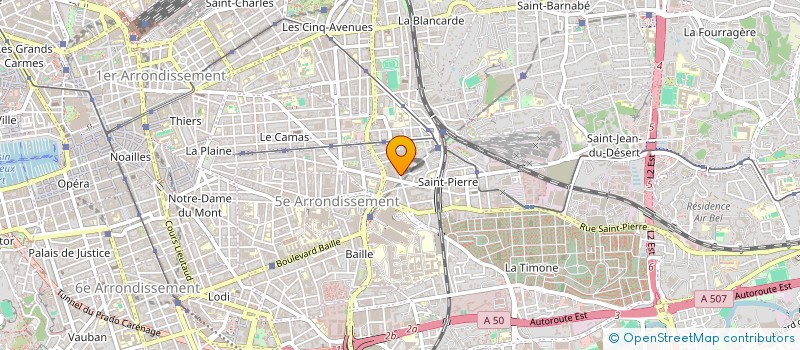 localisation de l'entreprise MADAME LAETITIA BOINO à MARSEILLE