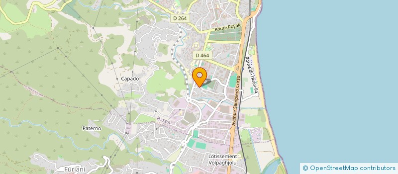 localisation de l'entreprise MADAME LAETITIA BOMBARDI à BASTIA