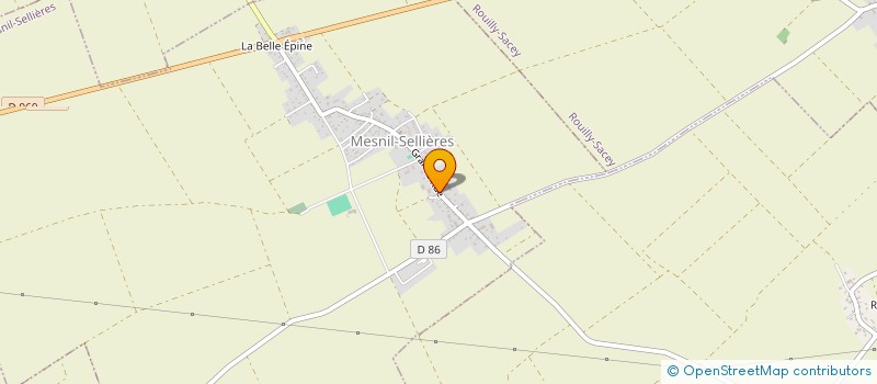 localisation de l'entreprise MADAME LAETITIA BONICI à MESNIL-SELLIERES