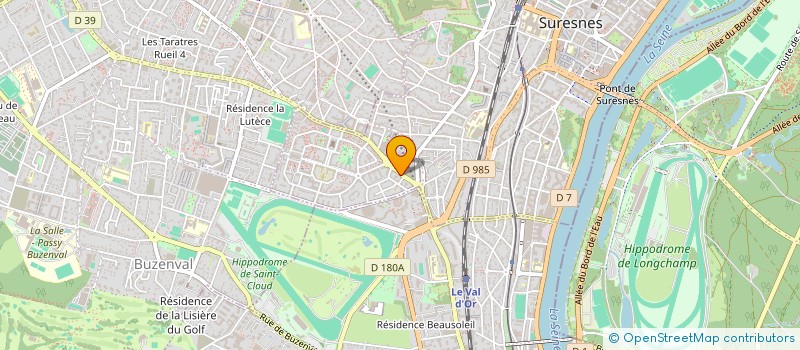 localisation de l'entreprise MADAME LAETITIA BONNE à SURESNES