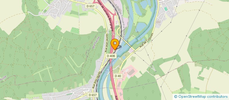 localisation de l'entreprise MADAME LAETITIA BONNET  MARBACHE