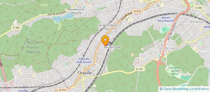 localisation de l'entreprise MADAME LAETITIA BOU MOSLEH à CHAVILLE