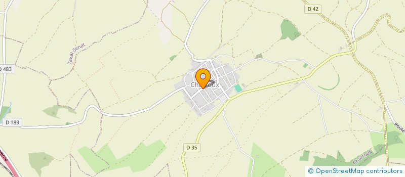 localisation de l'entreprise MADAME LAETITIA BOUACHA  CHARROUX