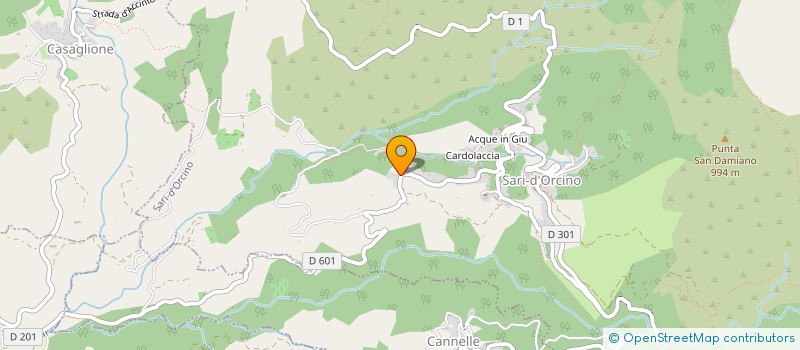 localisation de l'entreprise MADAME LAETITIA BOUCHET  SARI-D'ORCINO