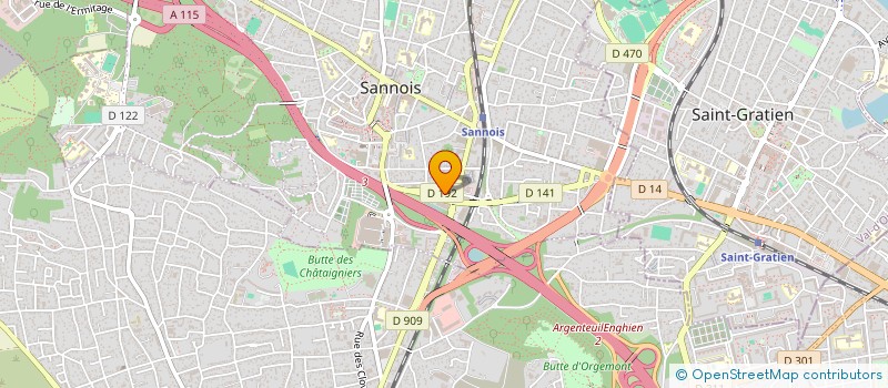 localisation de l'entreprise MADAME LAETITIA BOUESNARD à SANNOIS