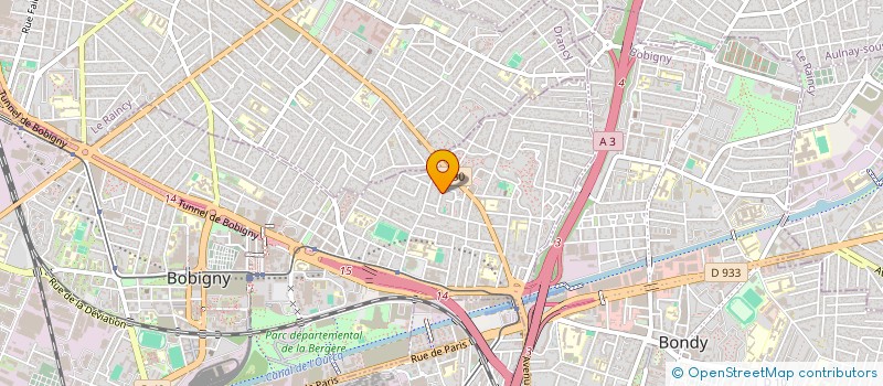 localisation de l'entreprise MADAME LAETITIA BOUILLETTE à BOBIGNY