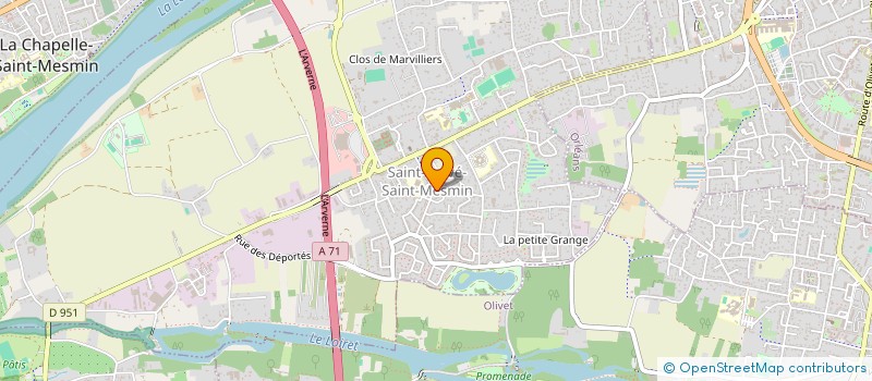 localisation de l'entreprise MADAME LAETITIA BOULAY à SAINT-PRYVE-SAINT-MESMIN